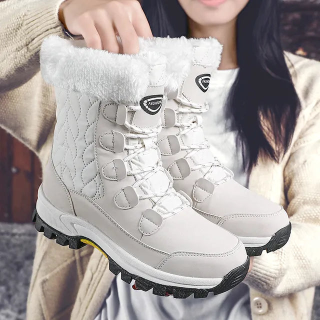 Stylische Winterstiefel Für Damen | Zum Schnüren
