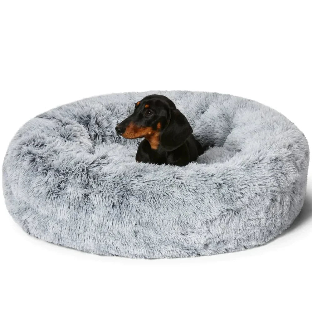 Chew Resistant Calming Dog Bed with Cooling Design