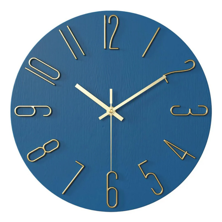 Moderne Wanduhr – Stilvolles Design für Wohnzimmer, Büro & Flur | Dekorative & leise Uhr für jedes Interieur
