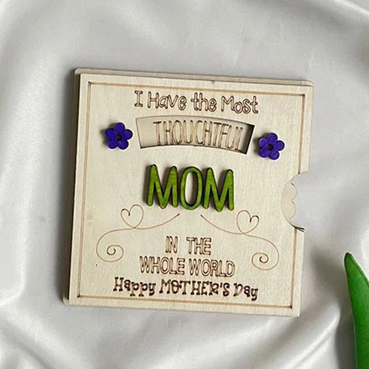 Rotating Sentiment Display Card A Unique Mother's Day Gift for Her
