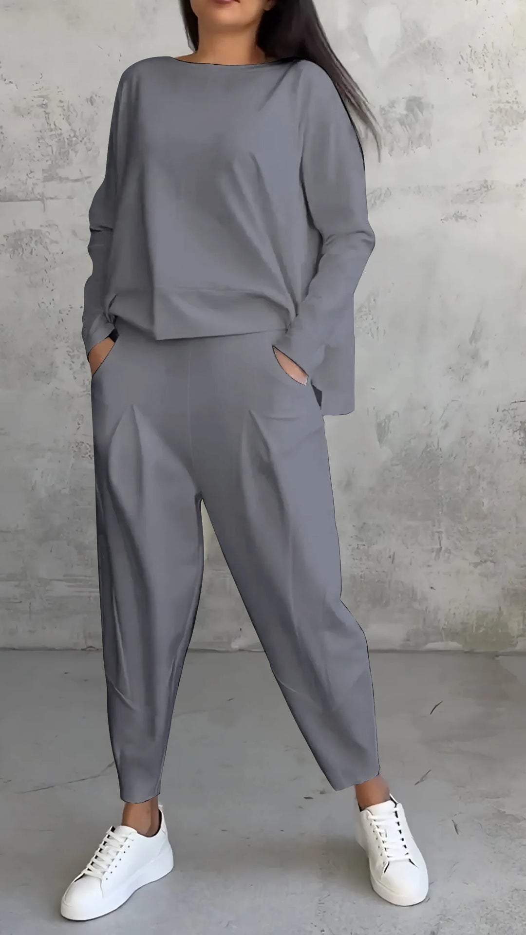 Damen Zweiteiliges Jogging Set | Langarm