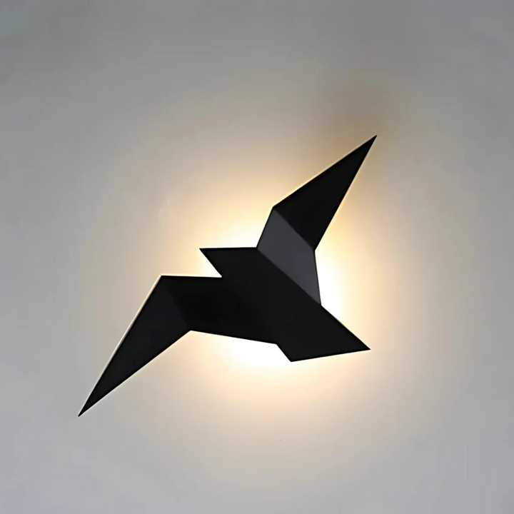 Origami-Wandlampe – Kreatives & Einzigartiges Design für stilvolle Innenräume | Dekorative Wandbeleuchtung für Wohnzimmer, Flur & Schlafzimmer