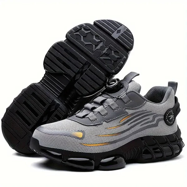 Maxwell – Herrenschuhe mit Stahlkappe & Durchtrittschutz – Atmungsaktiv & Rutschfest für Outdoor-Aktivitäten