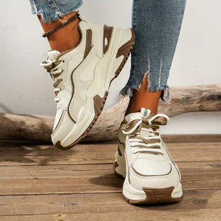 Damen-Sneaker mit hoher Sohle im modernen Design - Sara