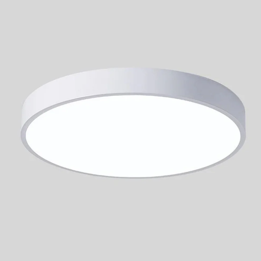 Skandinavische LED-Deckenleuchte aus Holz – Minimalistisches Design & Warmes Licht | Ideal für Schlafzimmer, Flur & Wohnzimmer
