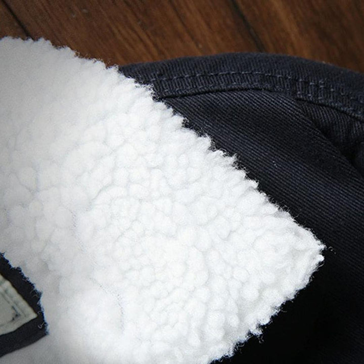 Winterjacke Aus Denim Für Herren | Brusttaschen