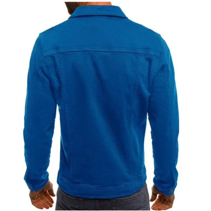 Klassische Jeansjacke Mit Brusttaschen Für Herren | Slim Fit