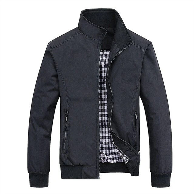 Slim Fit Herren Bomberjacke – Leicht, Stylisch & Ideal für Frühling und Herbst | Modisch & Bequem für Alltag & Freizeit