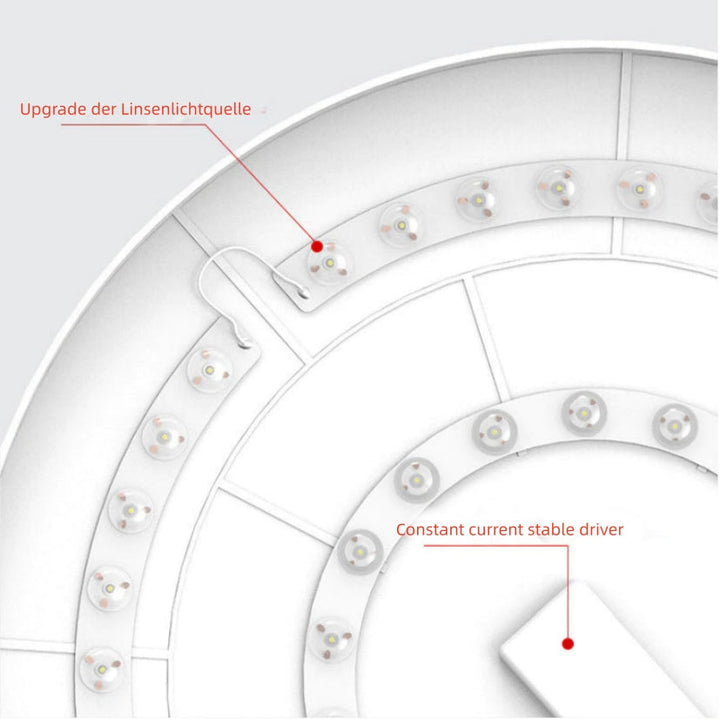 Flush Mount Round Ceiling Light Bathroom Safe Illumination