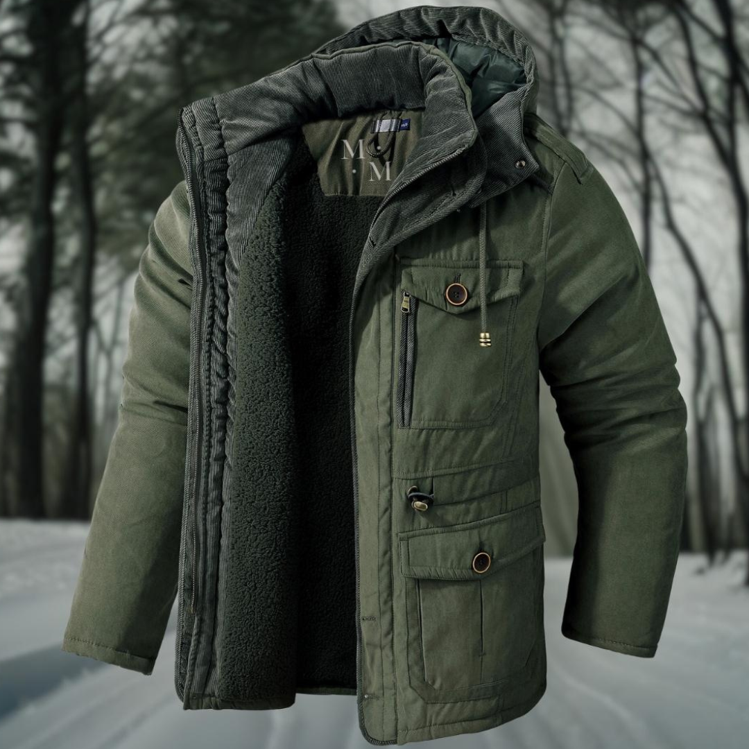 Elegante Winter Bomberjacke Für Herren | Mit Reißverschluss