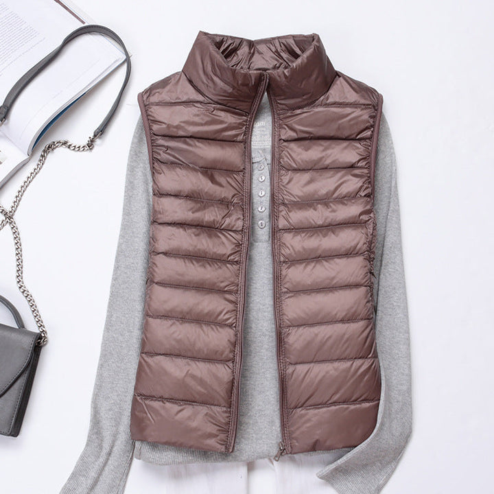 Puffer Winterweste Für Damen | Lang