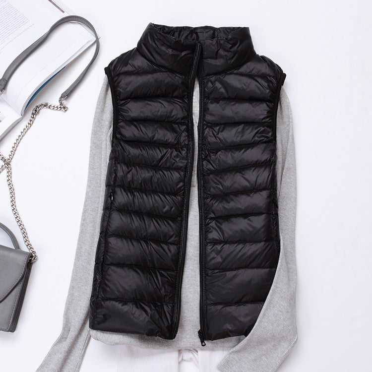 Puffer Winterweste Für Damen | Lang