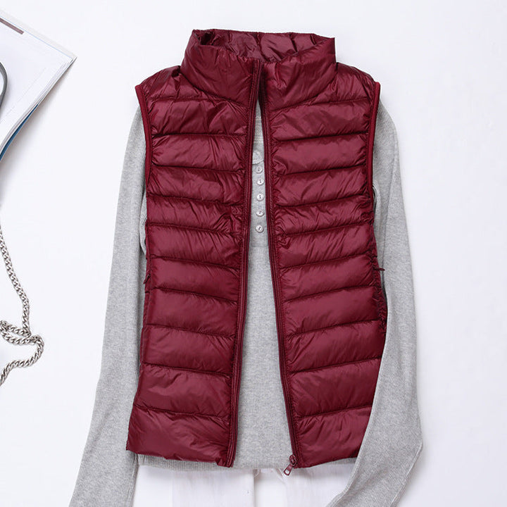 Puffer Winterweste Für Damen | Lang