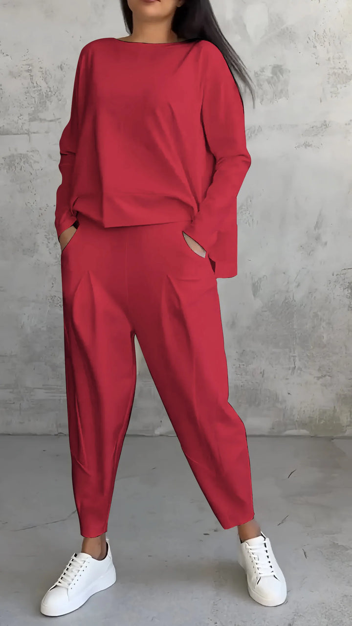 Damen Zweiteiliges Jogging Set | Langarm