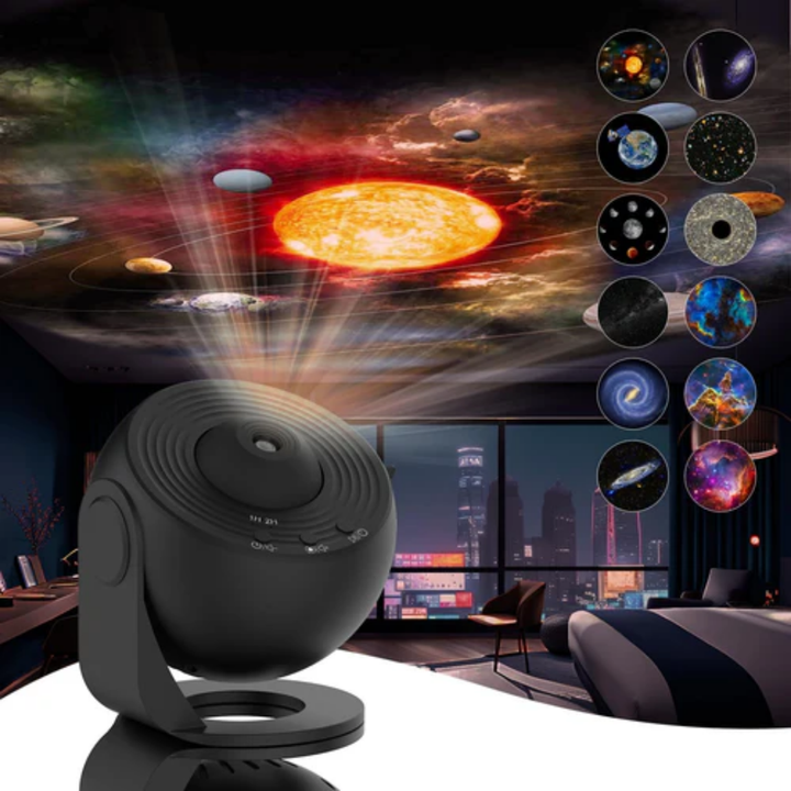 Starry Sky Galaxy Projector with Adjustable Light Effects