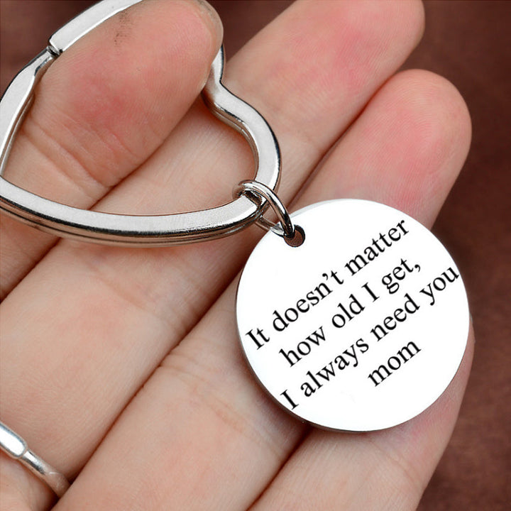Sentimental Mum Keychain Pendant – Perfect Mother’s Day Gift