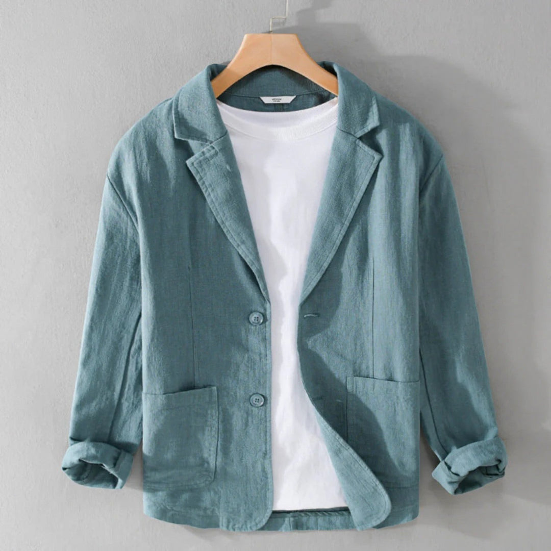 Sacha | Lässiger Sommerblazer Für Herren | Atmungsaktiv