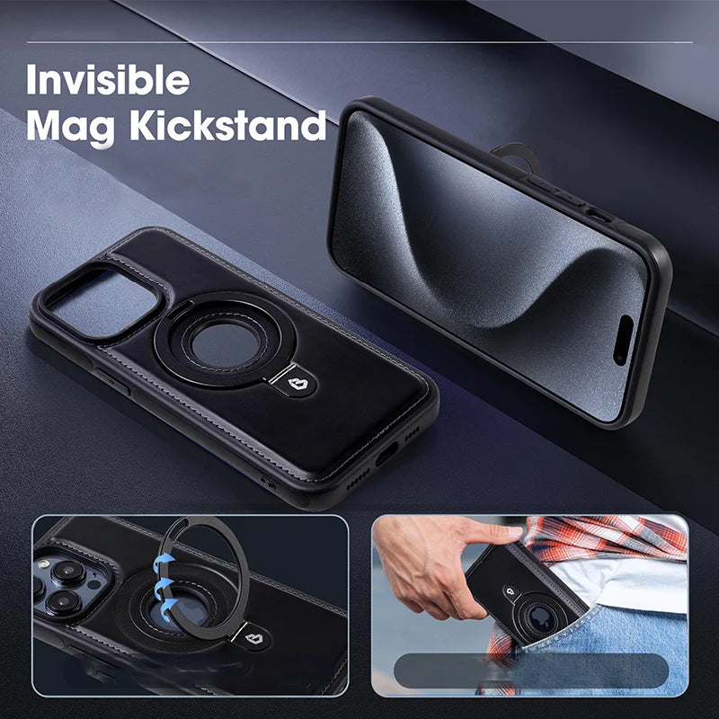 Sleek Modern Style Phone Cases with Invisible Kickstand