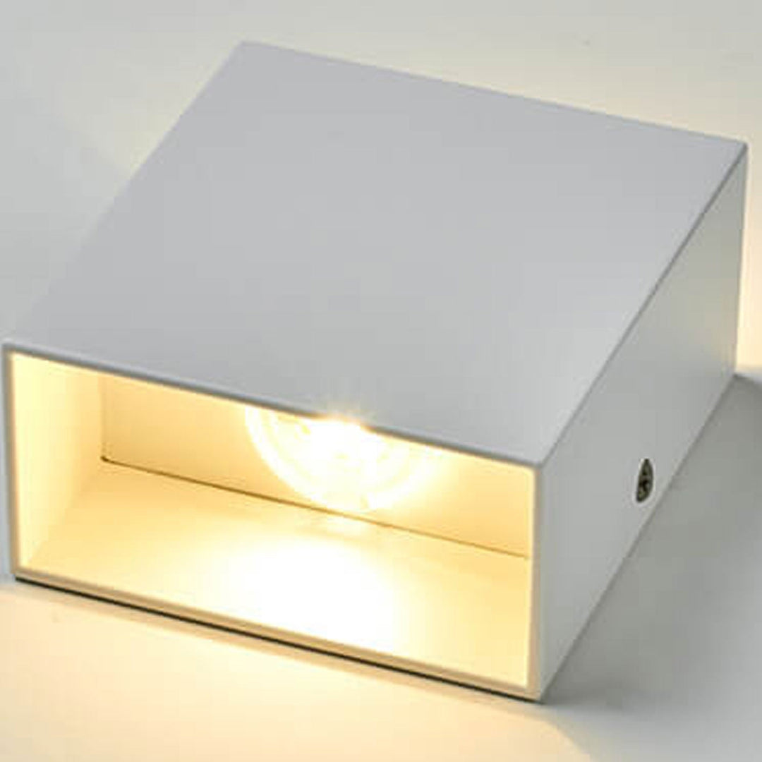 Exterior Wall Light With Sensor Dual Brightness Outdoor Lighting
