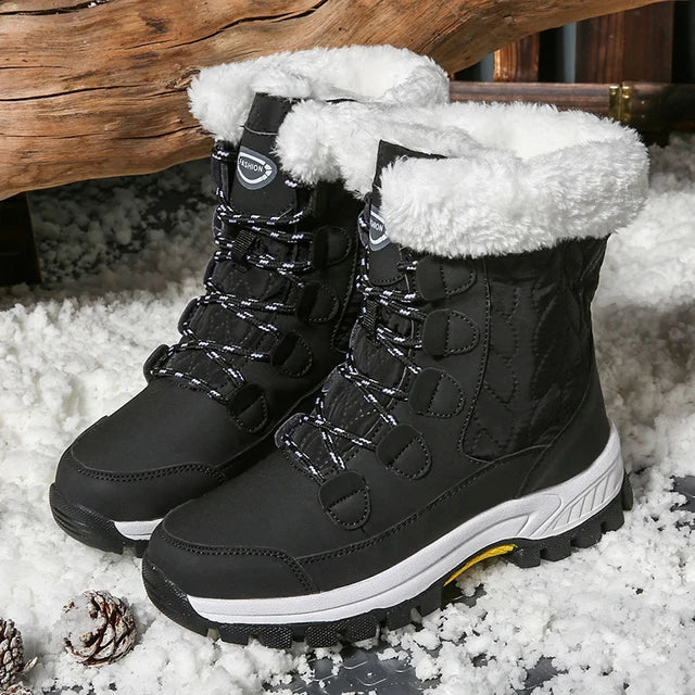 Stylische Winterstiefel Für Damen | Zum Schnüren