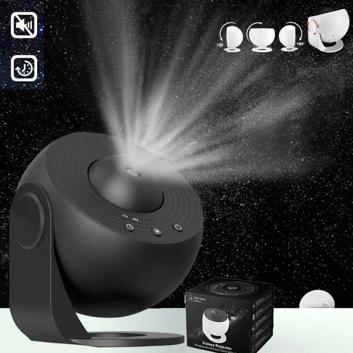 Starry Sky Galaxy Projector with Adjustable Light Effects