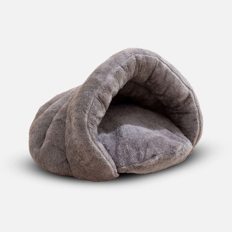 Hooded Hideaway Dog Bed for Small Dogs Indoor Use