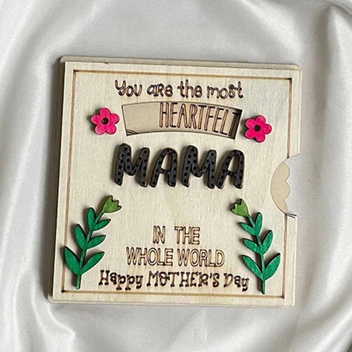 Rotating Sentiment Display Card A Unique Mother's Day Gift for Her