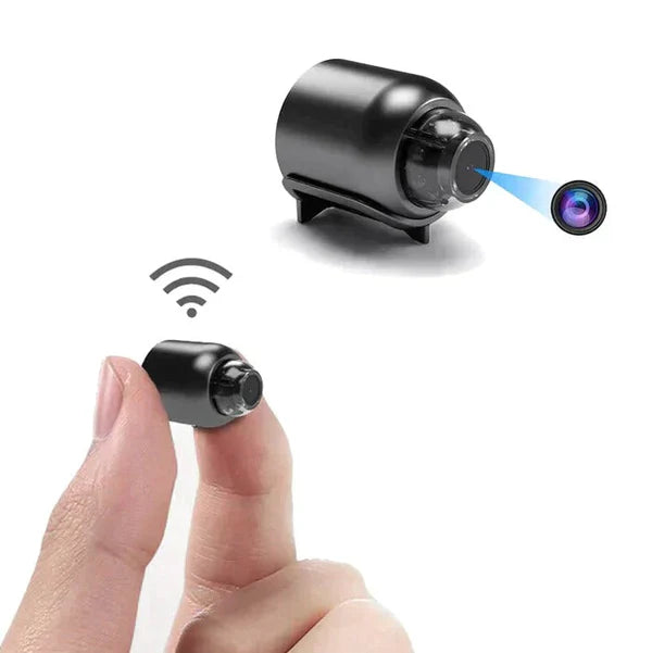 2er-Set WLAN-Sicherheitskameras – Kompakt, Drahtlos & mit HD-Nachtsicht | Ideal zur Überwachung von Kindern, Haustieren & Zuhause