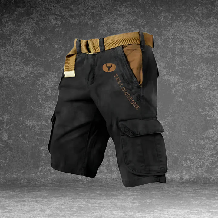Herren Cargoshorts – Kurz, Bequem & Funktional | Praktische Sommerhose mit Taschen für Alltag, Freizeit & Outdoor