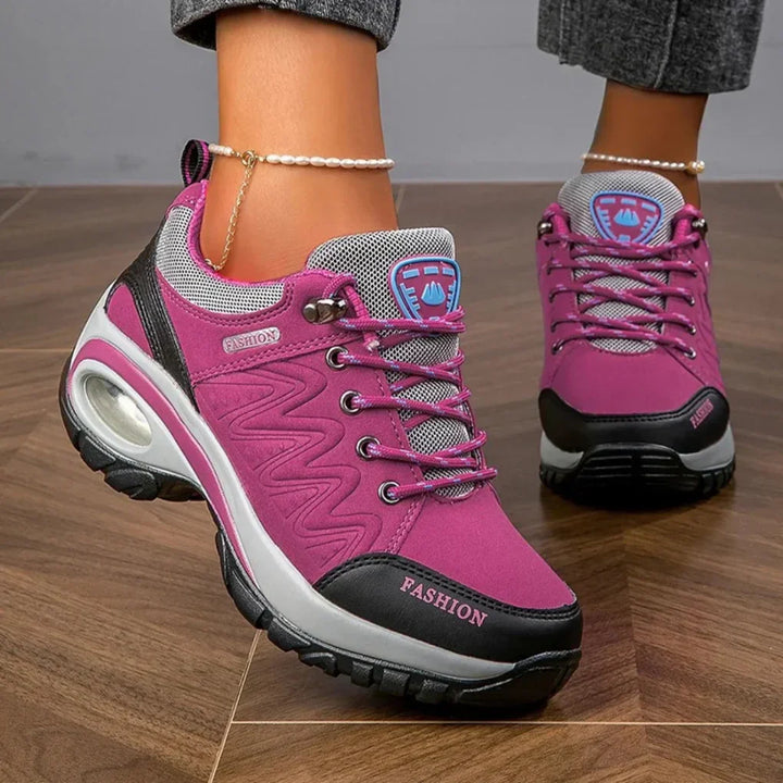 Bunte Wanderschuhe Für Damen | Zum Schnüren