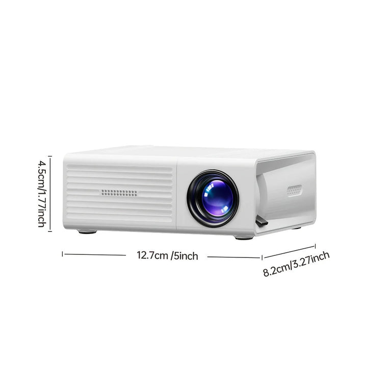 Ultra-Heller Mini Beamer 3000 Lumen – Tragbar, HDTV & USB | Ideal für Heimkino & Outdoor