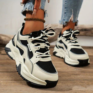 Damen-Sneaker mit hoher Sohle im modernen Design - Sara