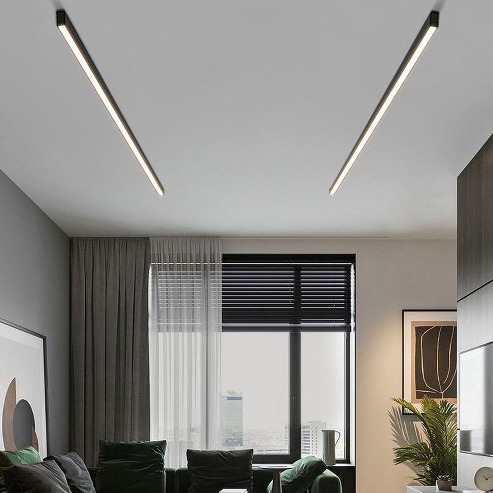 Slim Linear LED Ceiling Light Contemporary Ceiling Lighting
