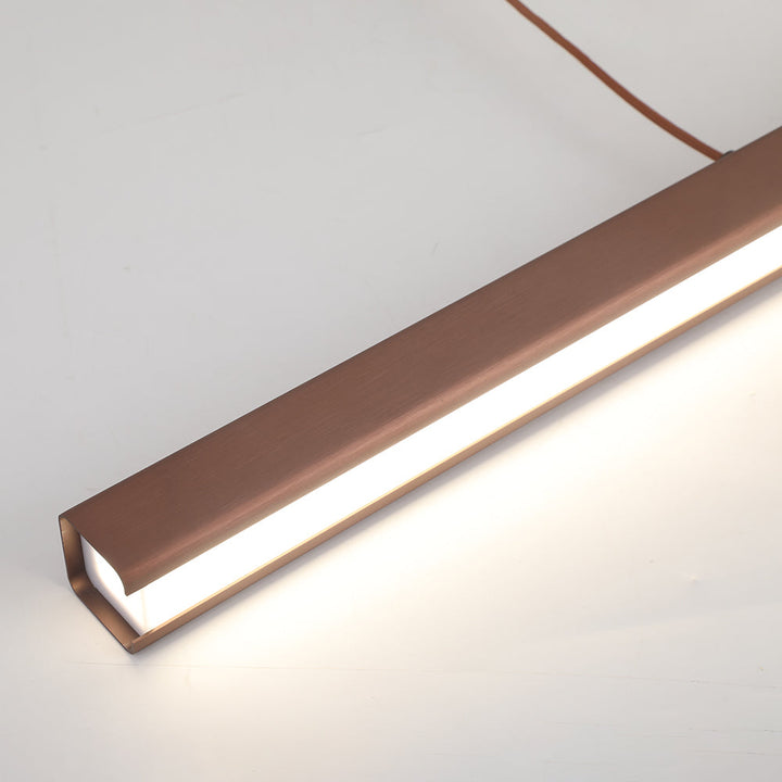 Linear LED Pendant Light Slim Modern Ceiling Lighting