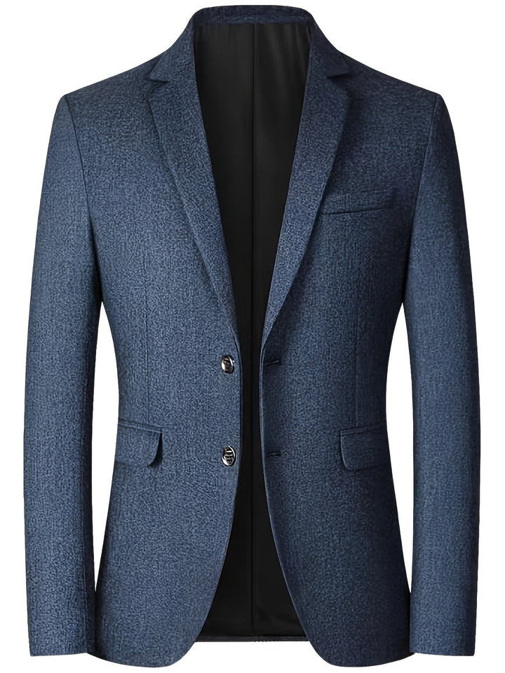 Formeller Einreihiger Blazer Für Herren