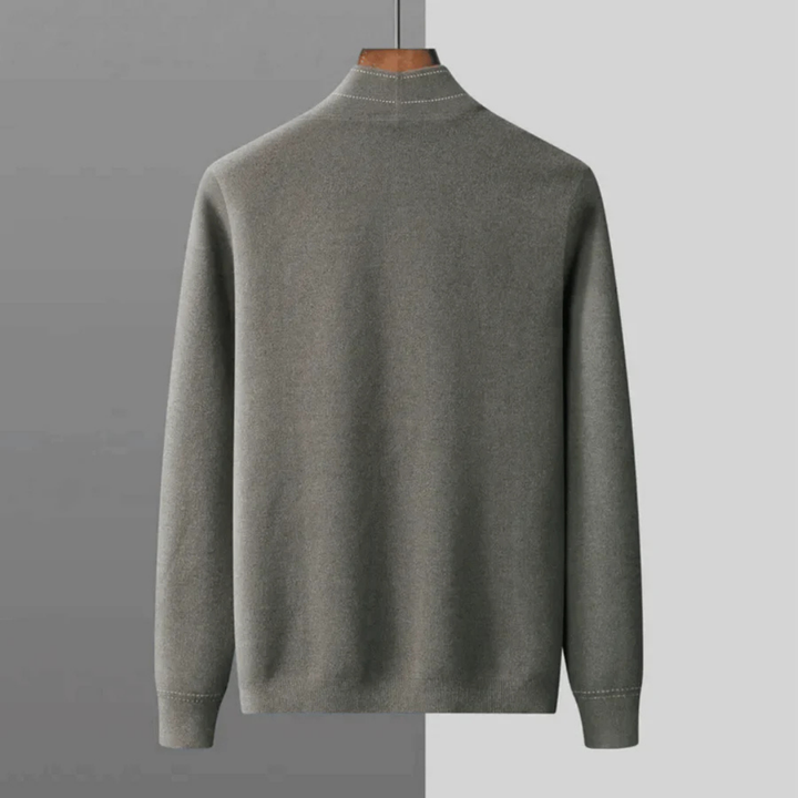 Moderner Cardigan Mit Langen Ärmeln Für Herren | Offene Vorderseite