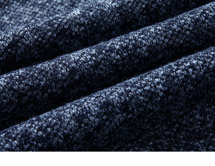 Stehkragenpullover Mit Kariertem Futter Für Herren | Winter