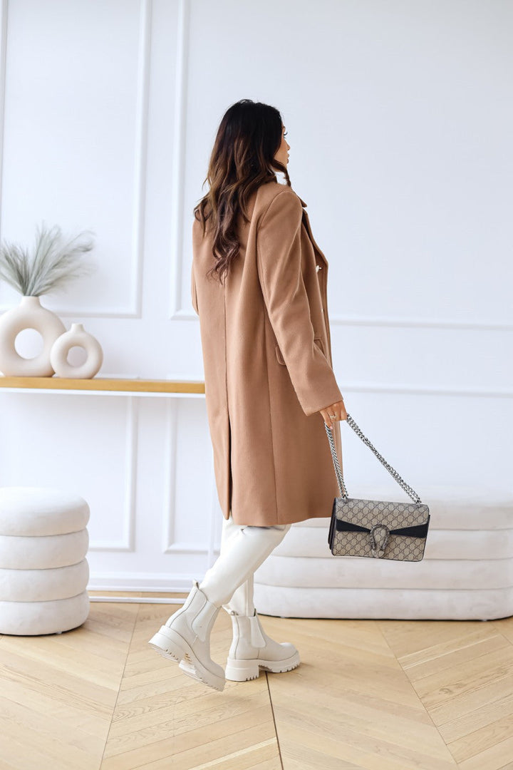Stilvoller Zweireihermantel Für Damen | Winter