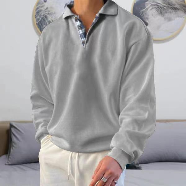 Lässiger Oversize Pullover Mit V-ausschnitt Für Herren | Winter