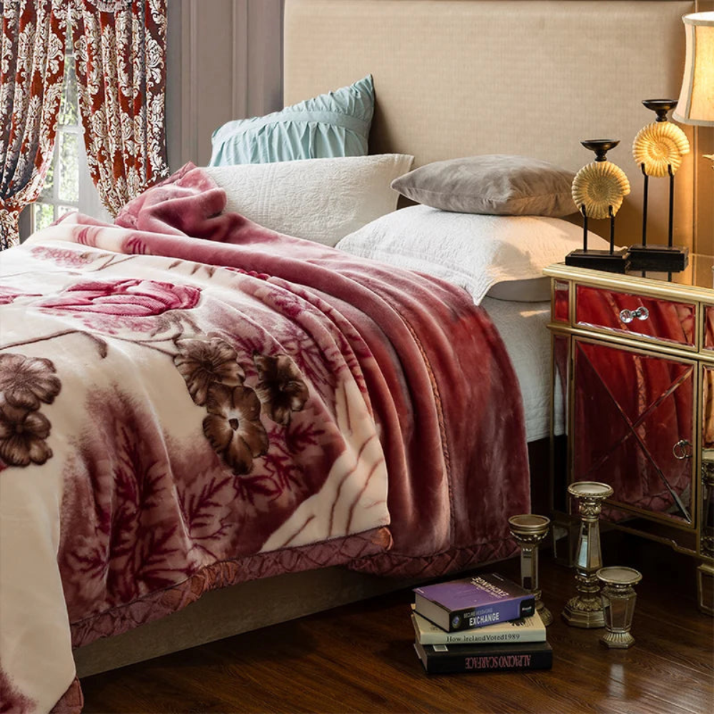 Manta Acolchada para Invierno para Uso en Dormitorio