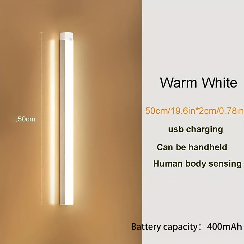 Wireless Motion Sensor LED Light Strip – USB Rechargeable