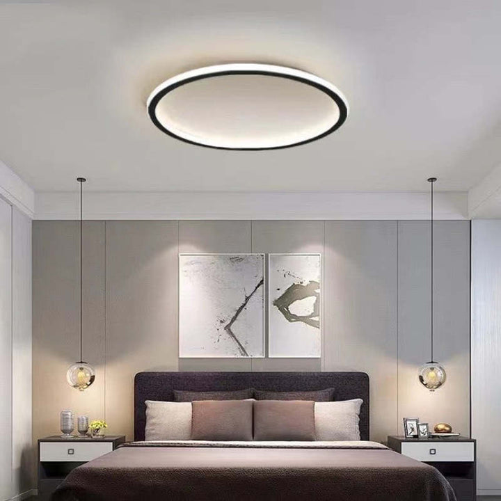 Round LED Ceiling Light Low Profile Dimmable Design