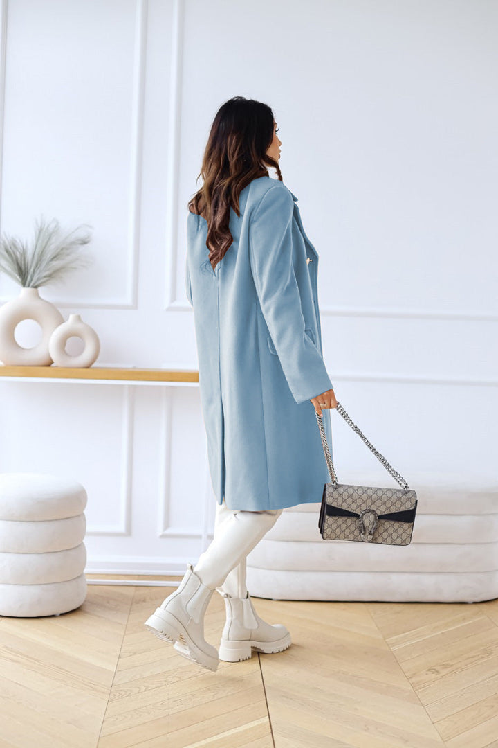 Stilvoller Zweireihermantel Für Damen | Winter