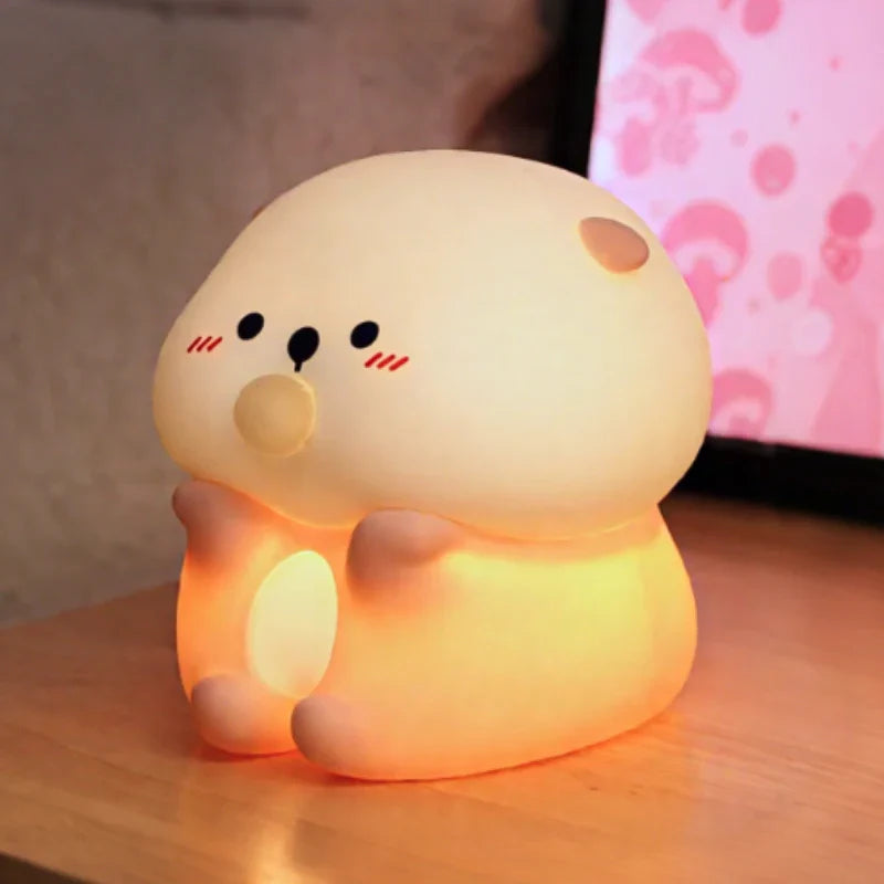 Character Touch Table Lamp Portable Ambient Night Light