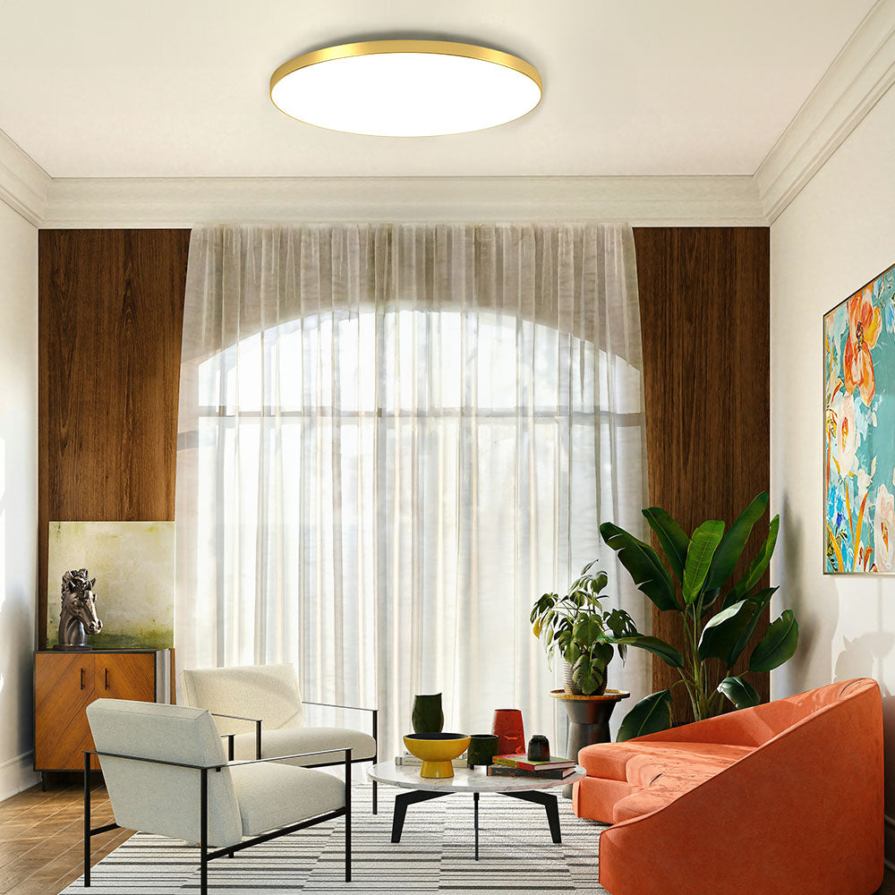 LED Flush Mount Ceiling Light Round Contemporary Lighting