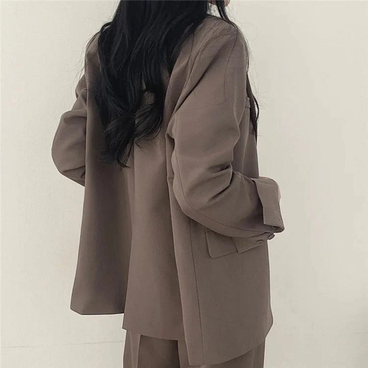 Amandine | Lässiges Blazer-set In Übergröße Für Damen