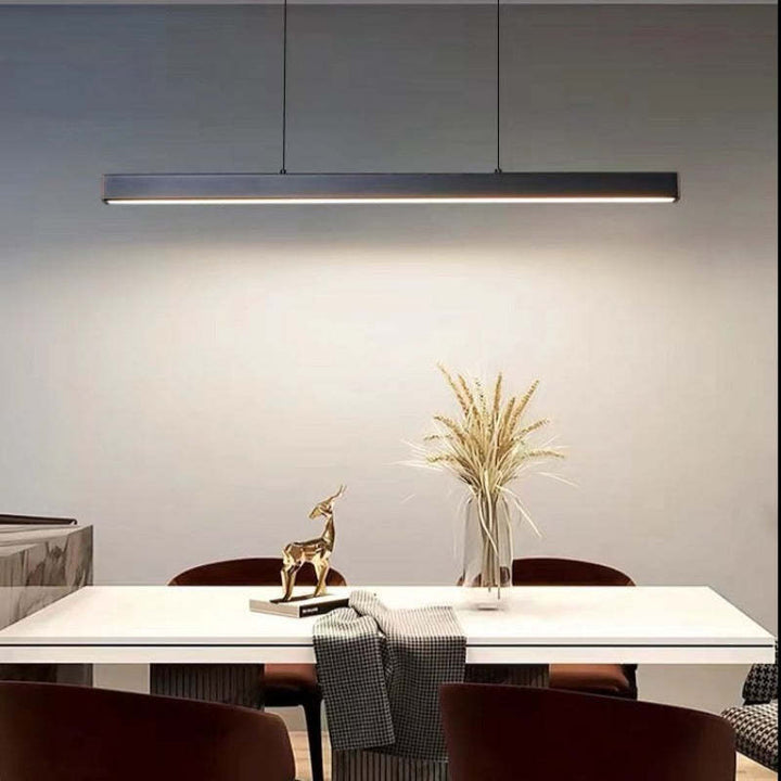 Linear LED Pendant Light Slim Modern Ceiling Lighting