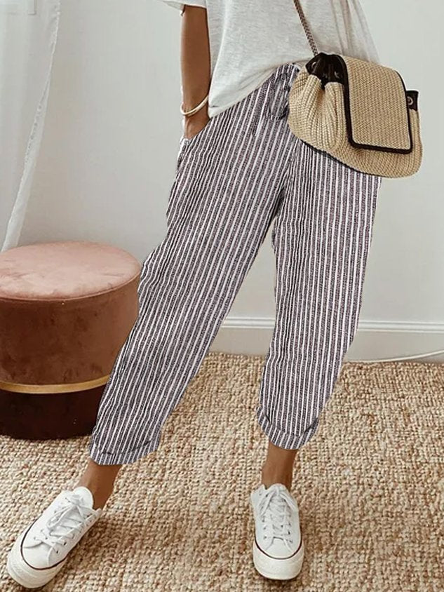 Anti-Sweat Luxe Leinenhose – Atmungsaktiv & Elegant für warme Tage | Leichte Herrenhose