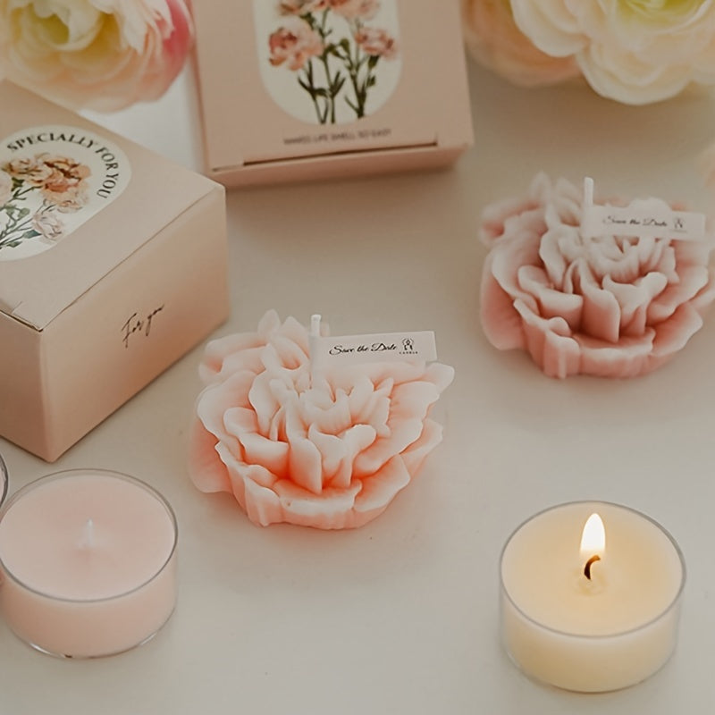 Mother's Day Floral Scented Decorative Candle