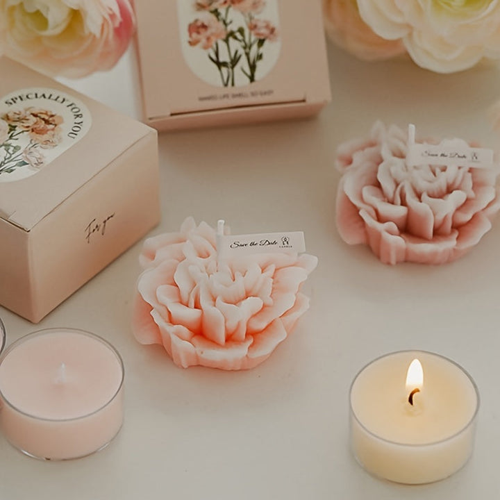 Mother's Day Floral Scented Decorative Candle